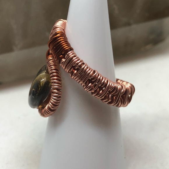 Wire wrapped ring - Picture 3 of 4